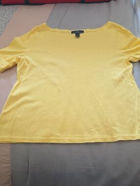 Yellow Women’s Short Sleeve Top -